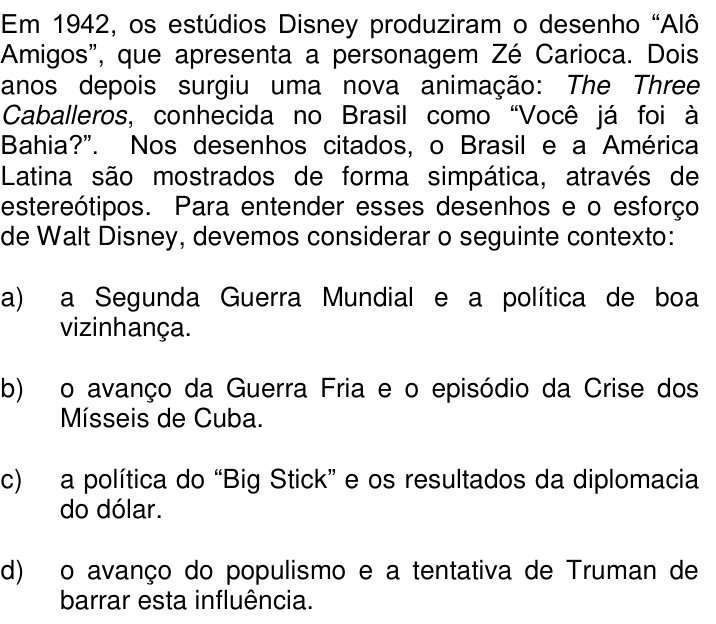 Questão 7 no caderno Q da UNICAMP 2014
