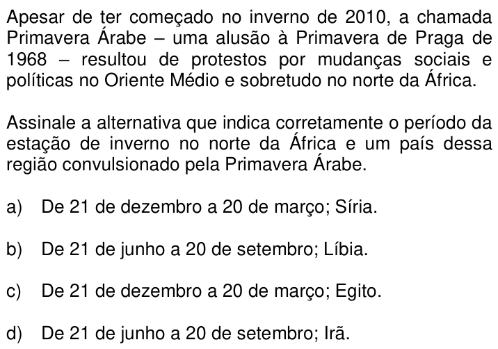 Questão 10 no caderno Q da UNICAMP 2014