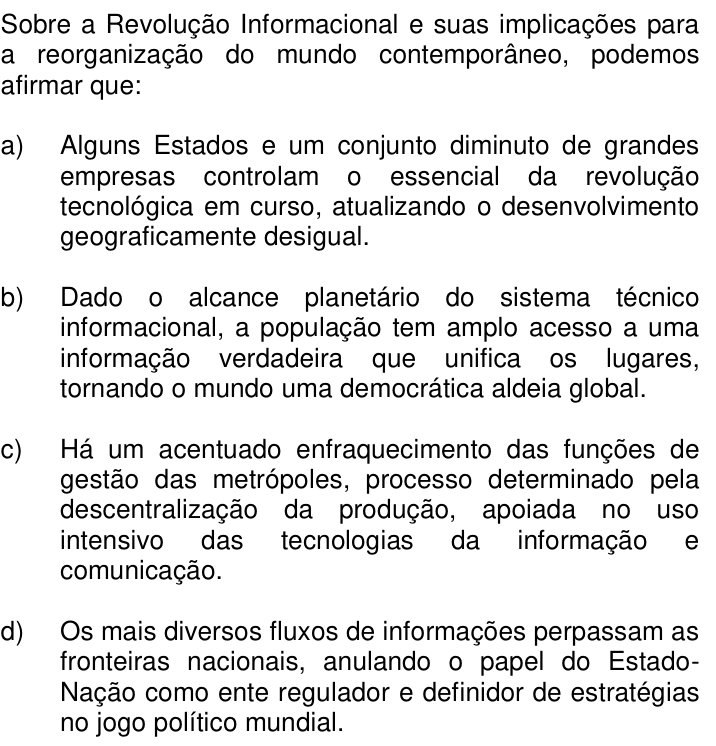 Questão 17 no caderno Q da UNICAMP 2014