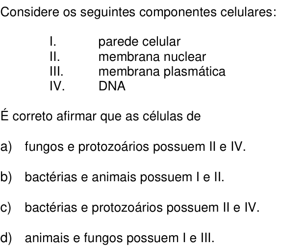 Questão 23 no caderno Q da UNICAMP 2014