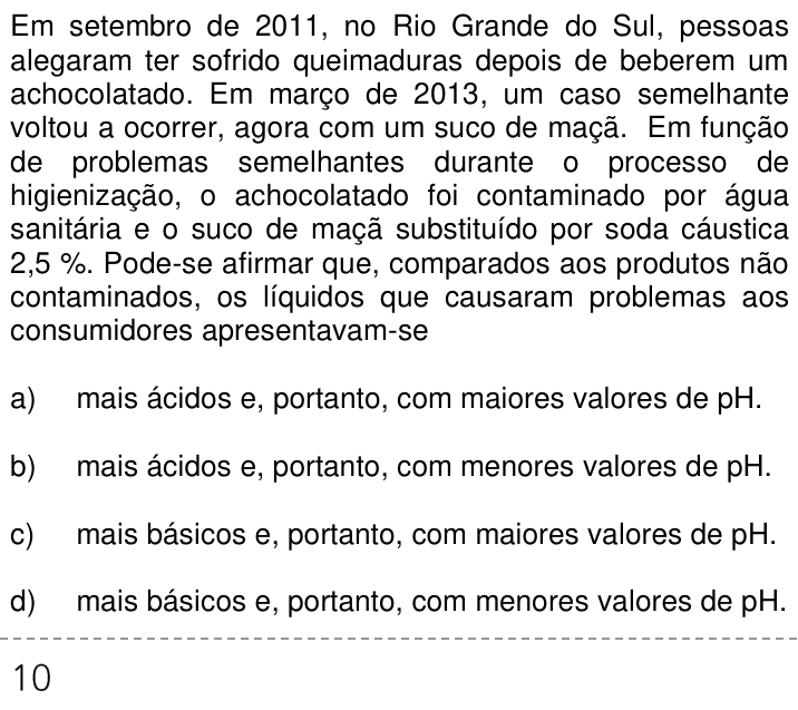 Questão 30 no caderno Q da UNICAMP 2014