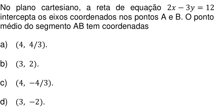 Questão 44 no caderno Q da UNICAMP 2014