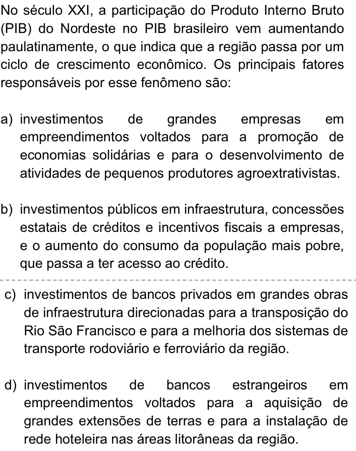 Questão 12 no caderno Q da UNICAMP 2013