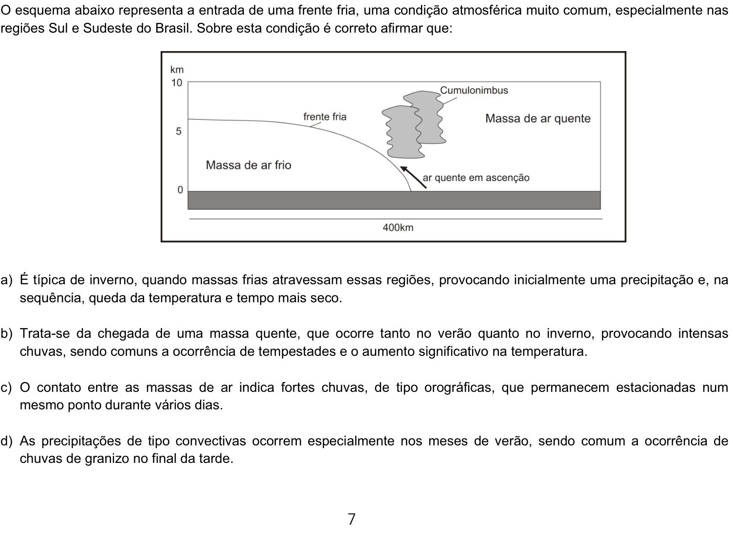 Questão 15 no caderno Q da UNICAMP 2013