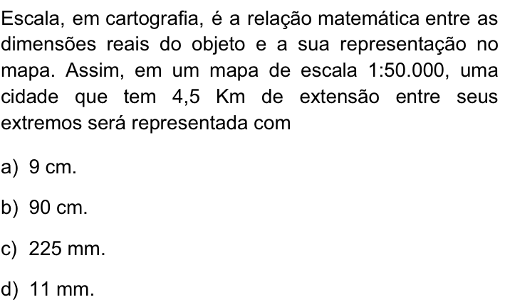 Questão 18 no caderno Q da UNICAMP 2013