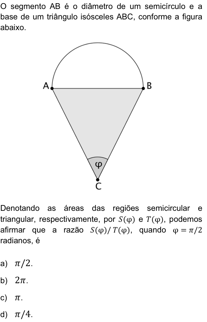 Questão 47 no caderno Q da UNICAMP 2013