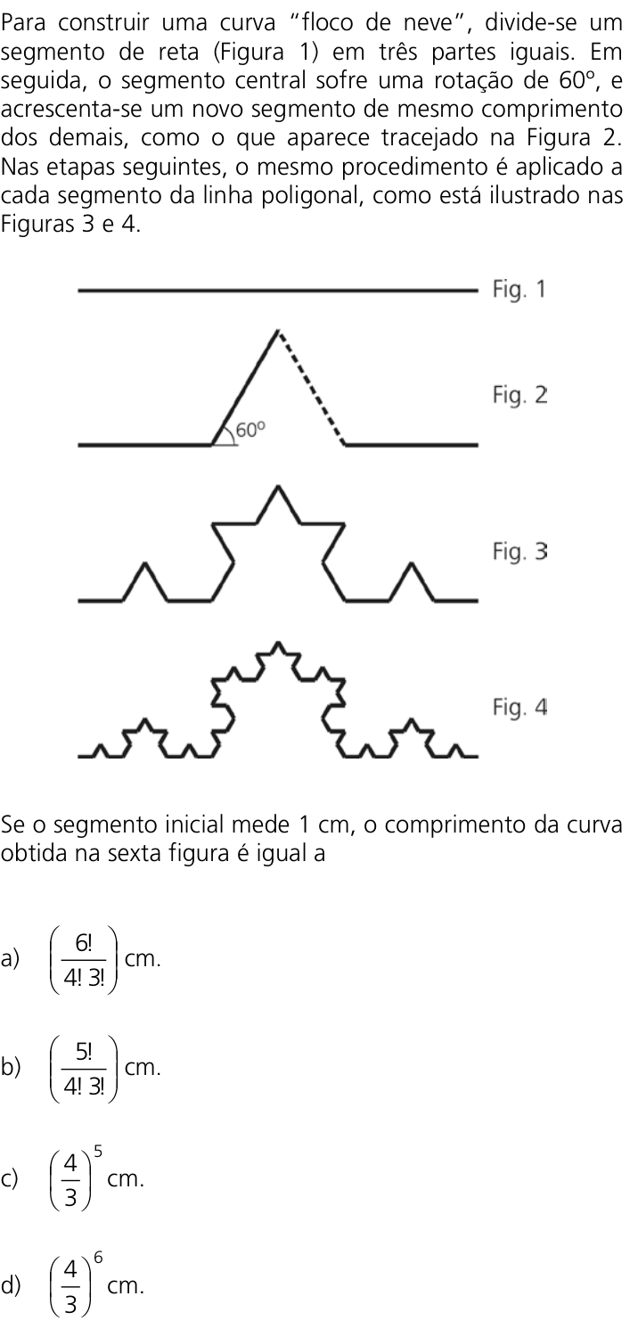 Questão 10 no caderno Q da UNICAMP 2012