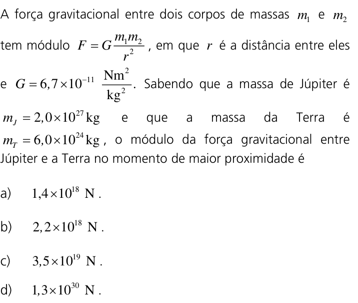 Questão 13 no caderno Q da UNICAMP 2012