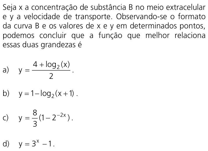 Questão 18 no caderno Q da UNICAMP 2012