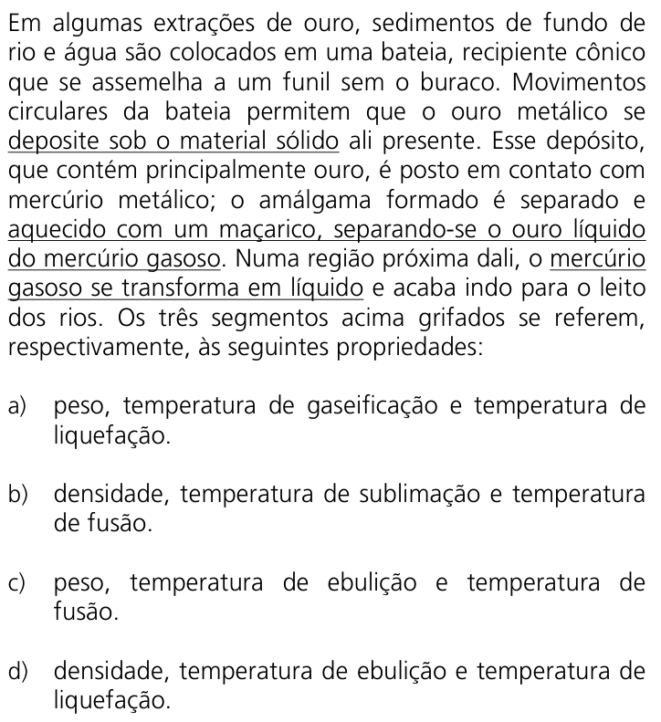 Questão 30 no caderno Q da UNICAMP 2012