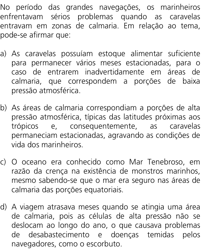 Questão 43 no caderno Q da UNICAMP 2012