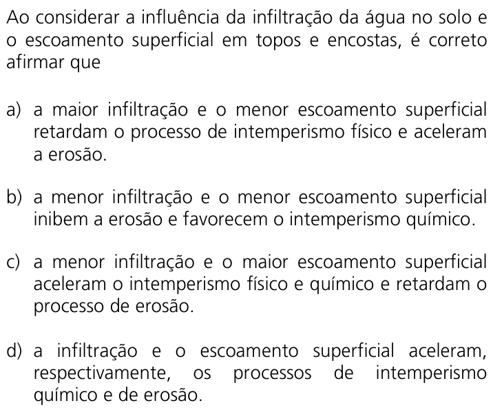 Questão 46 no caderno Q da UNICAMP 2012