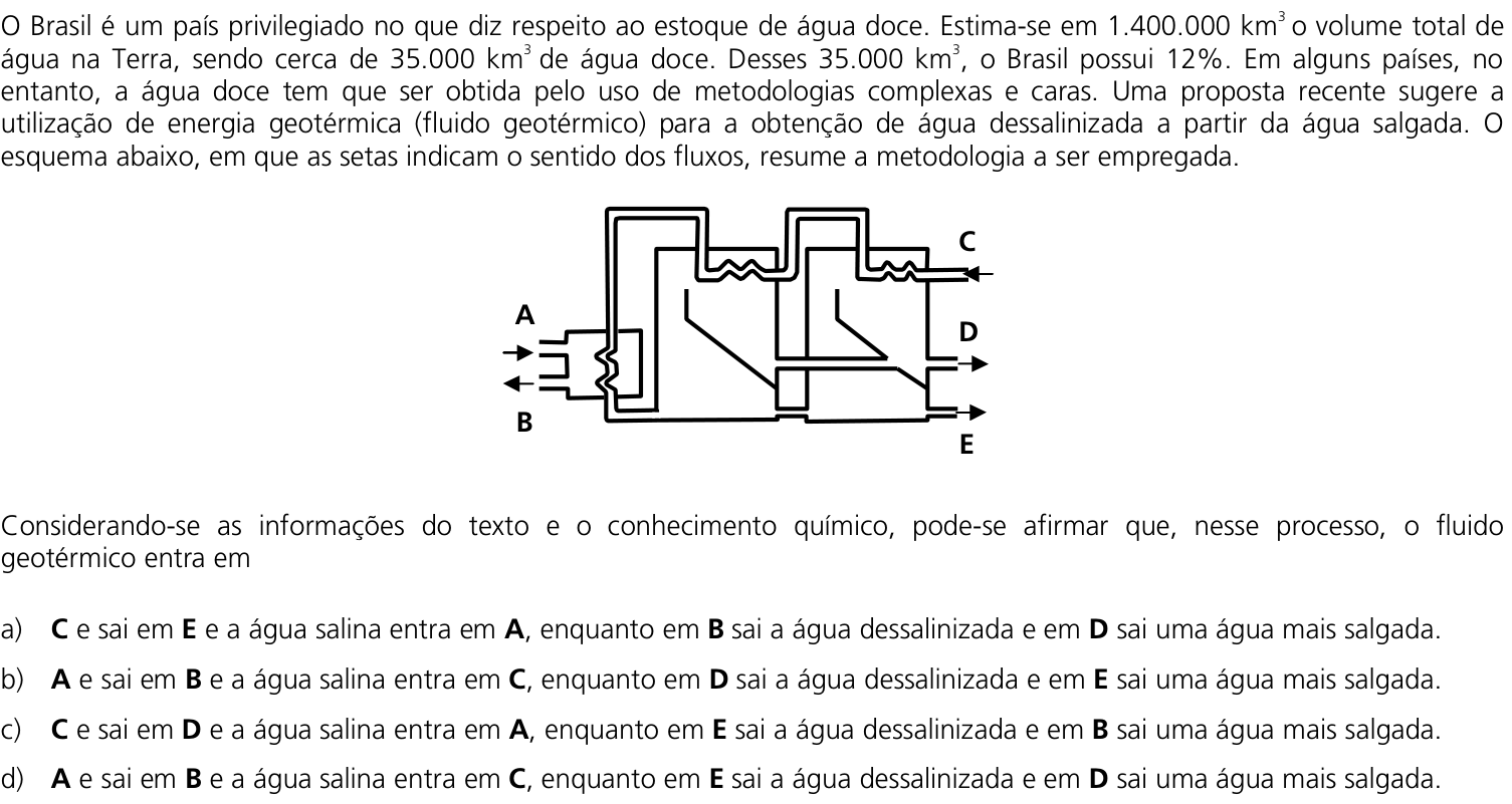 Questão 9 no caderno Q da UNICAMP 2011