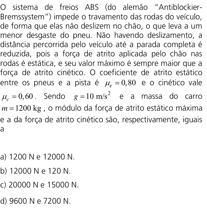 Questão 13 no caderno Q da UNICAMP 2011