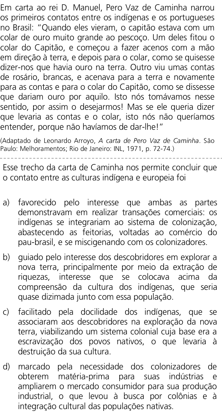 Questão 33 no caderno Q da UNICAMP 2011