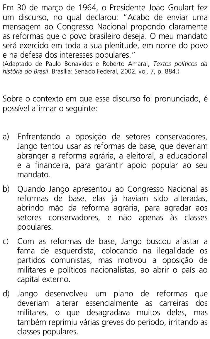Questão 37 no caderno Q da UNICAMP 2011