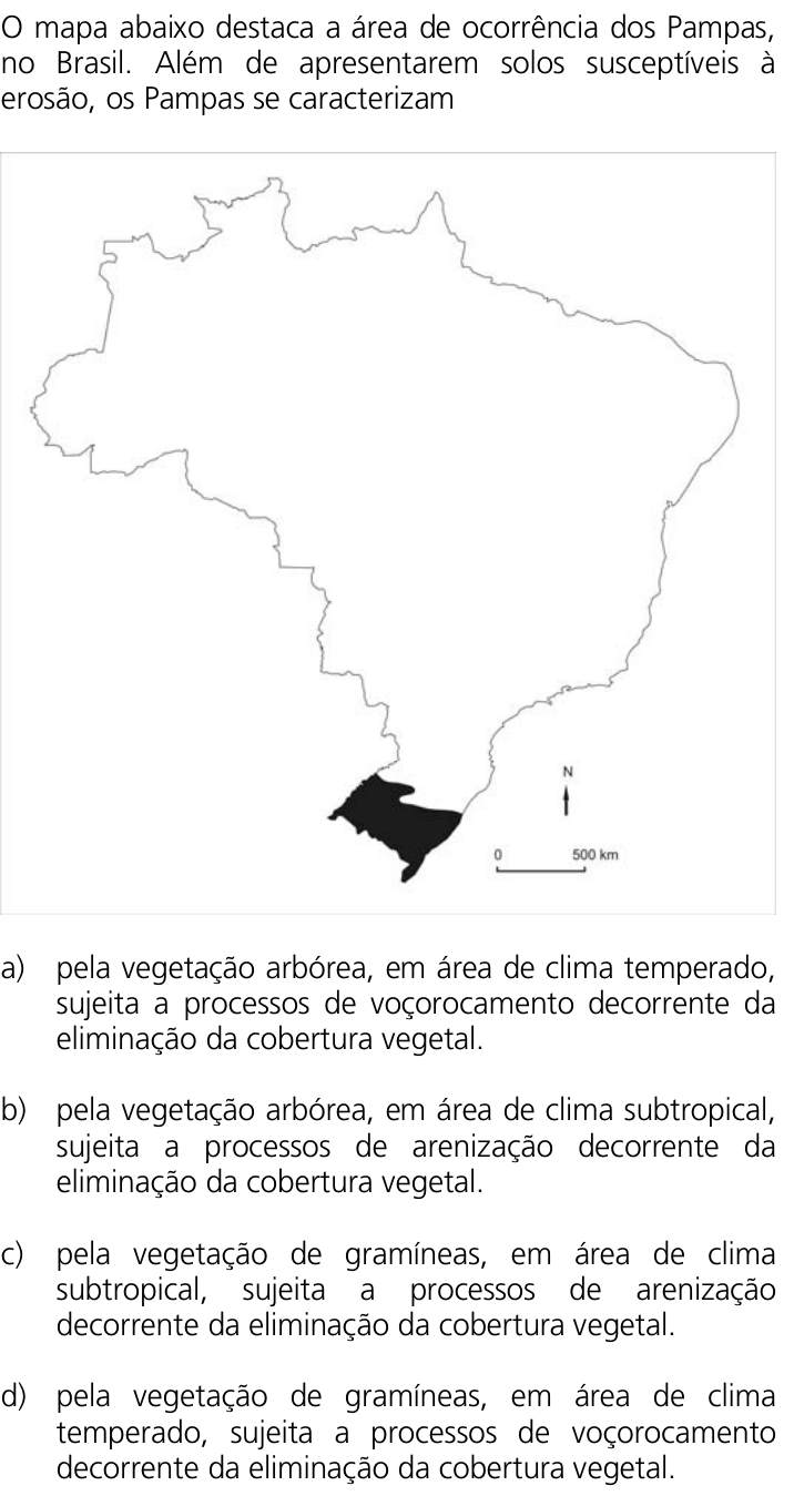 Questão 41 no caderno Q da UNICAMP 2011