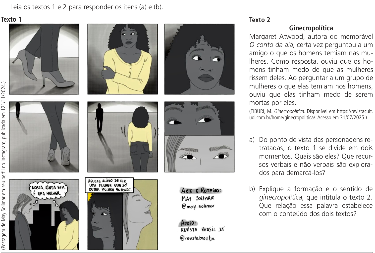 Questão 2 no caderno  da 2ª fase da UNICAMP 2026