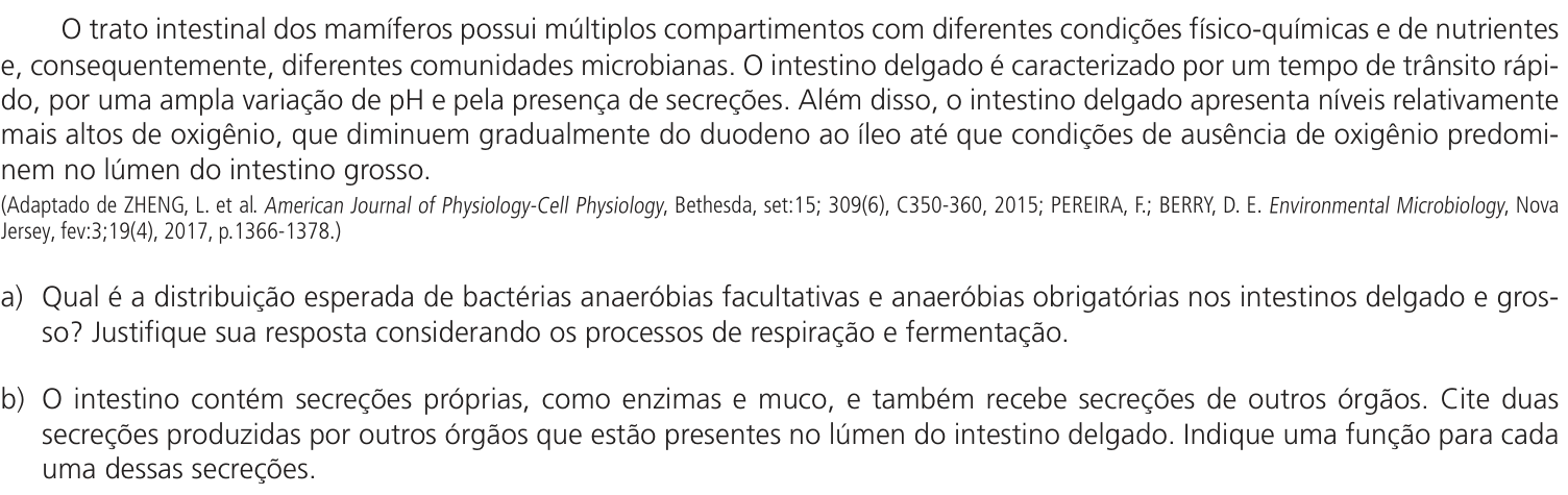 Questão 10 no caderno CB da 2ª fase da UNICAMP 2026