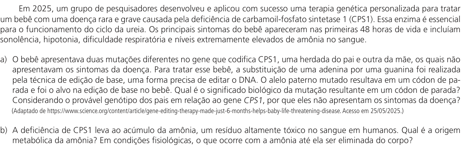 Questão 13 no caderno CB da 2ª fase da UNICAMP 2026