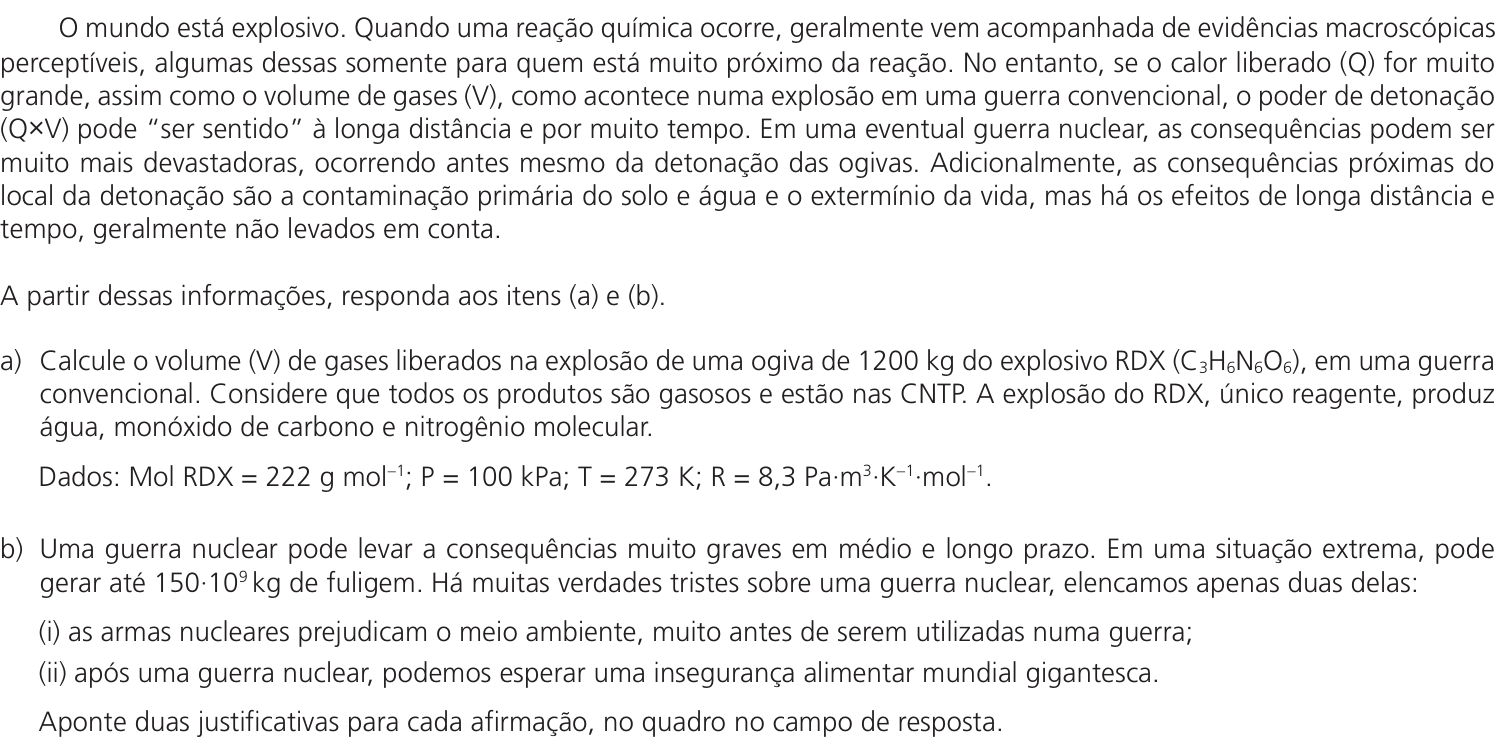 Questão 14 no caderno CB da 2ª fase da UNICAMP 2026