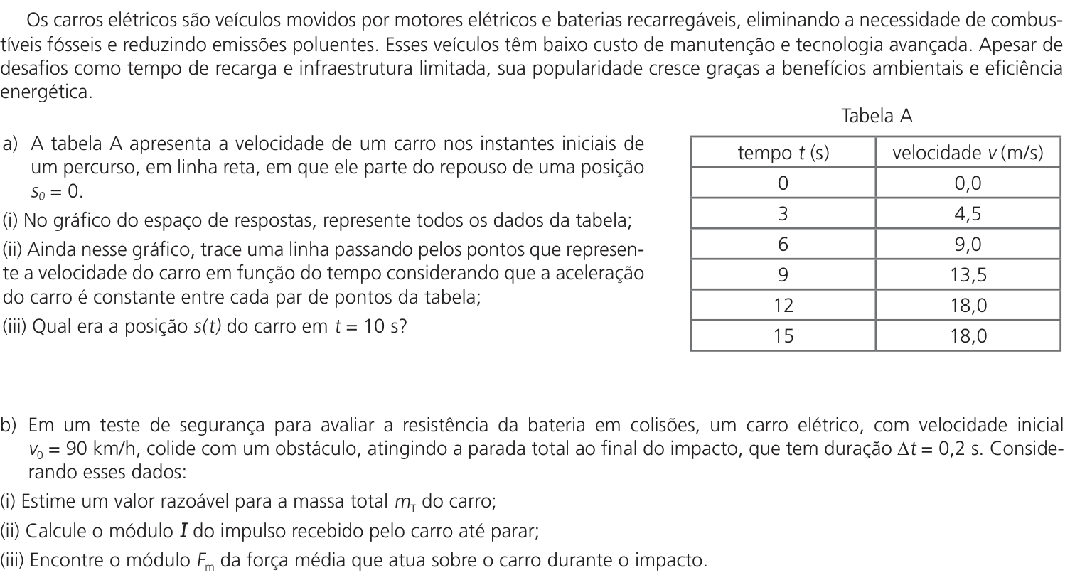 Questão 9 no caderno CE da 2ª fase da UNICAMP 2026