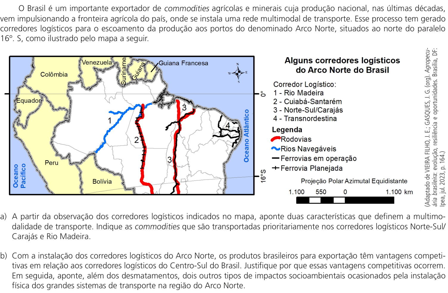 Questão 15 no caderno CH da 2ª fase da UNICAMP 2026