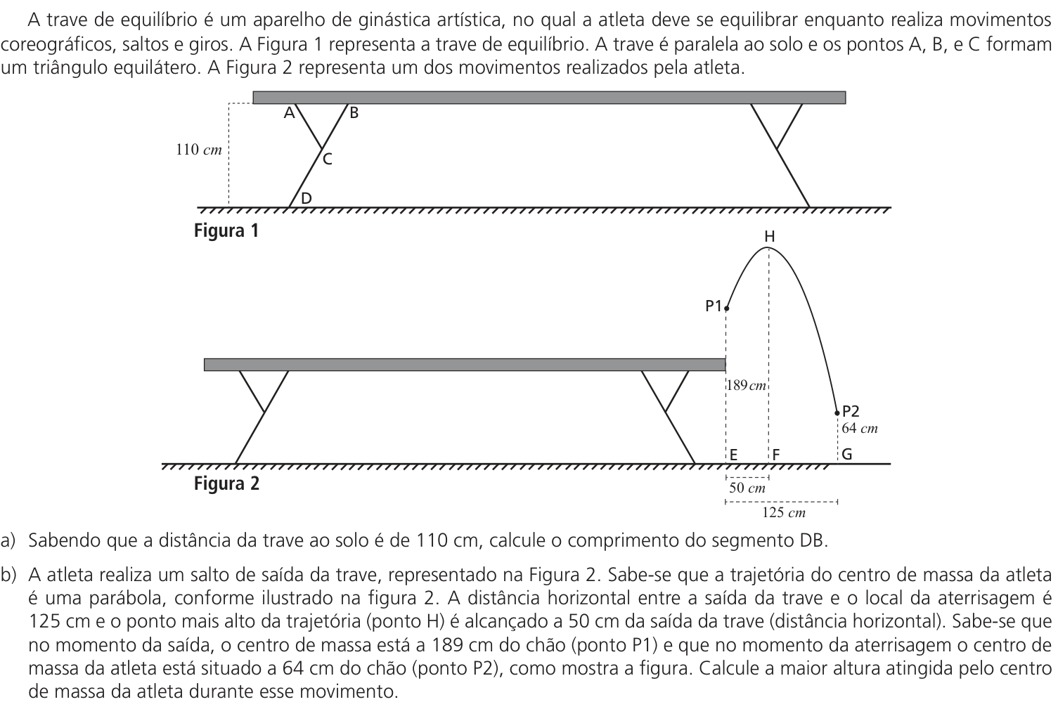 Questão 6 no caderno CB da 2ª fase da UNICAMP 2025