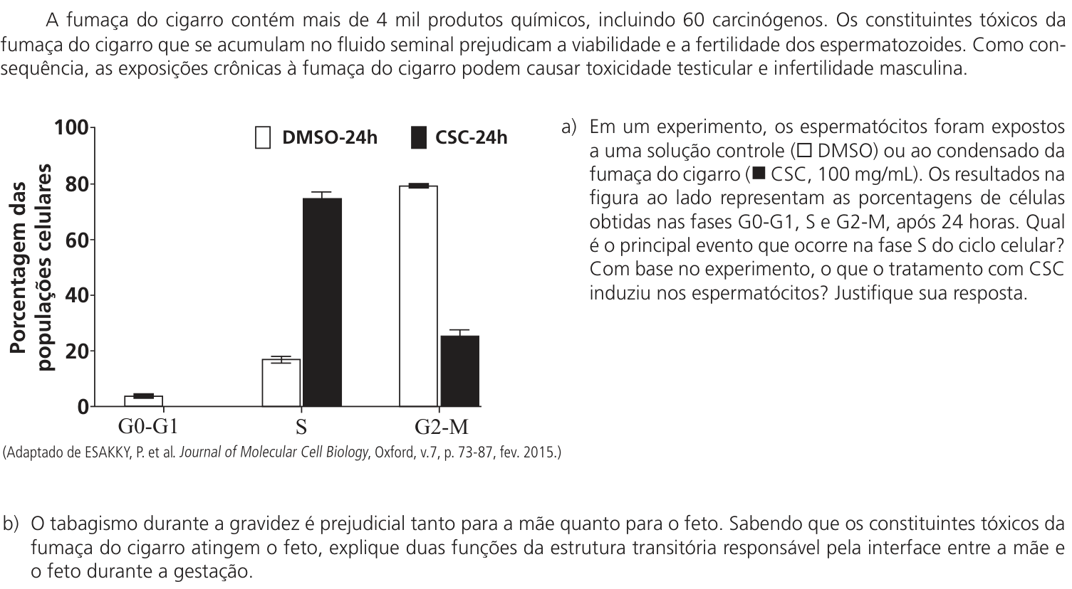 Questão 13 no caderno CB da 2ª fase da UNICAMP 2025
