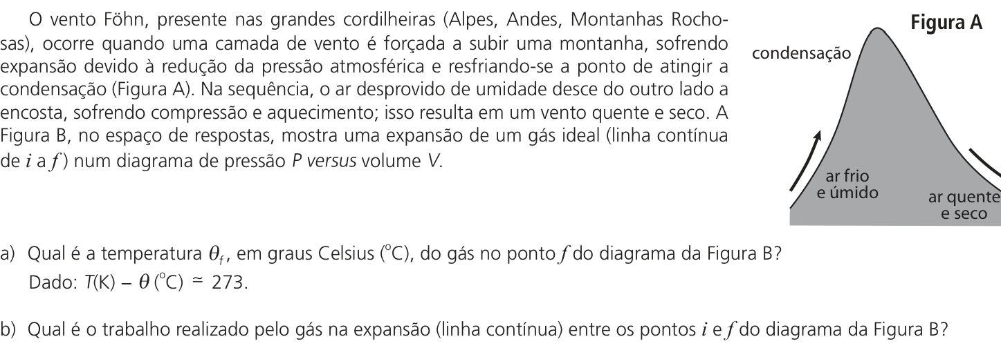 Questão 9 no caderno CE da 2ª fase da UNICAMP 2025