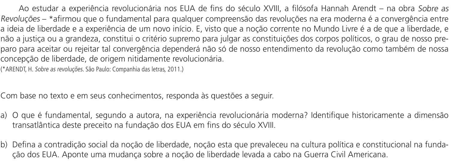 Questão 10 no caderno CH da 2ª fase da UNICAMP 2025