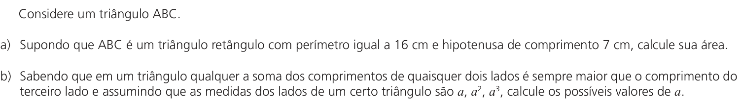 Questão 6 no caderno CB da 2ª fase da UNICAMP 2023