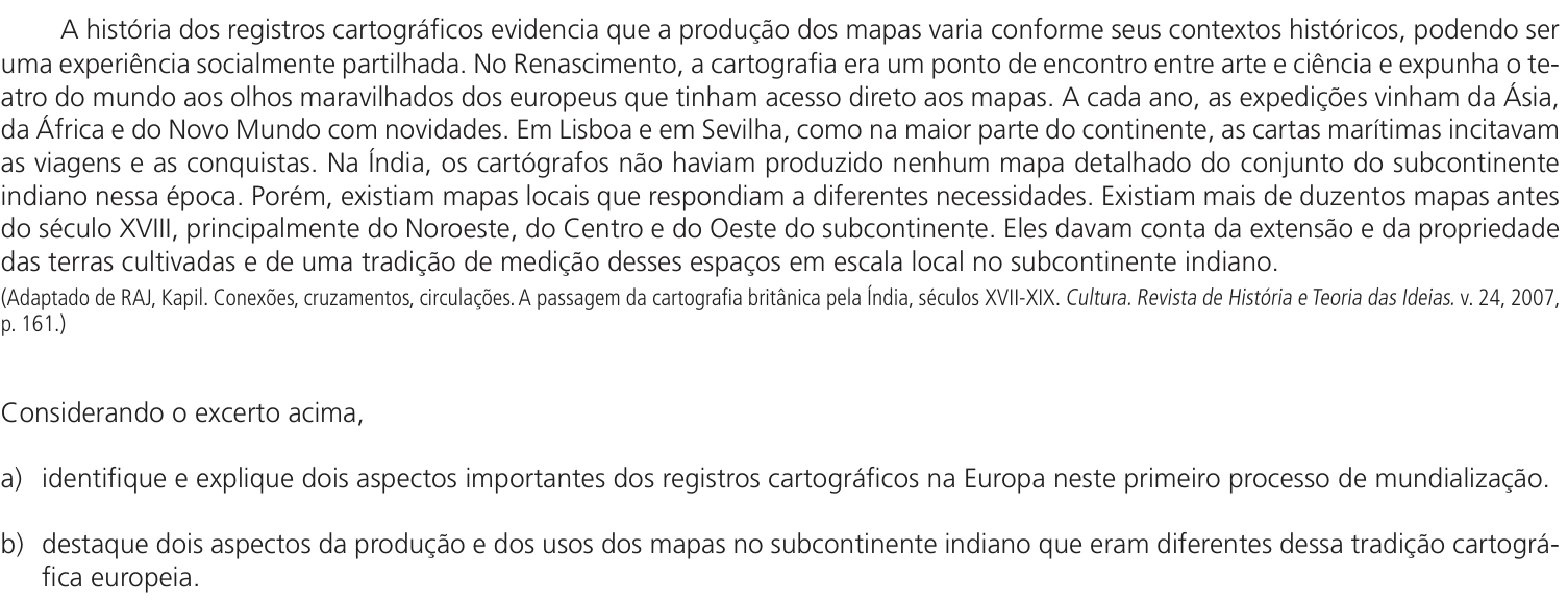 Questão 15 no caderno CH da 2ª fase da UNICAMP 2023
