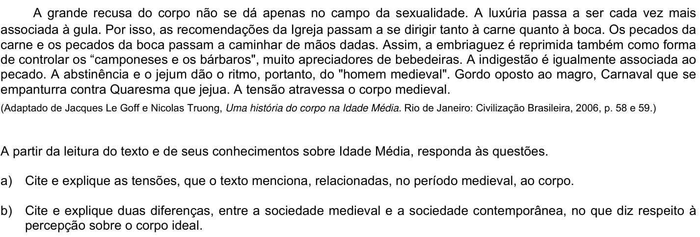 Questão 11 no caderno CH da 2ª fase da UNICAMP 2022