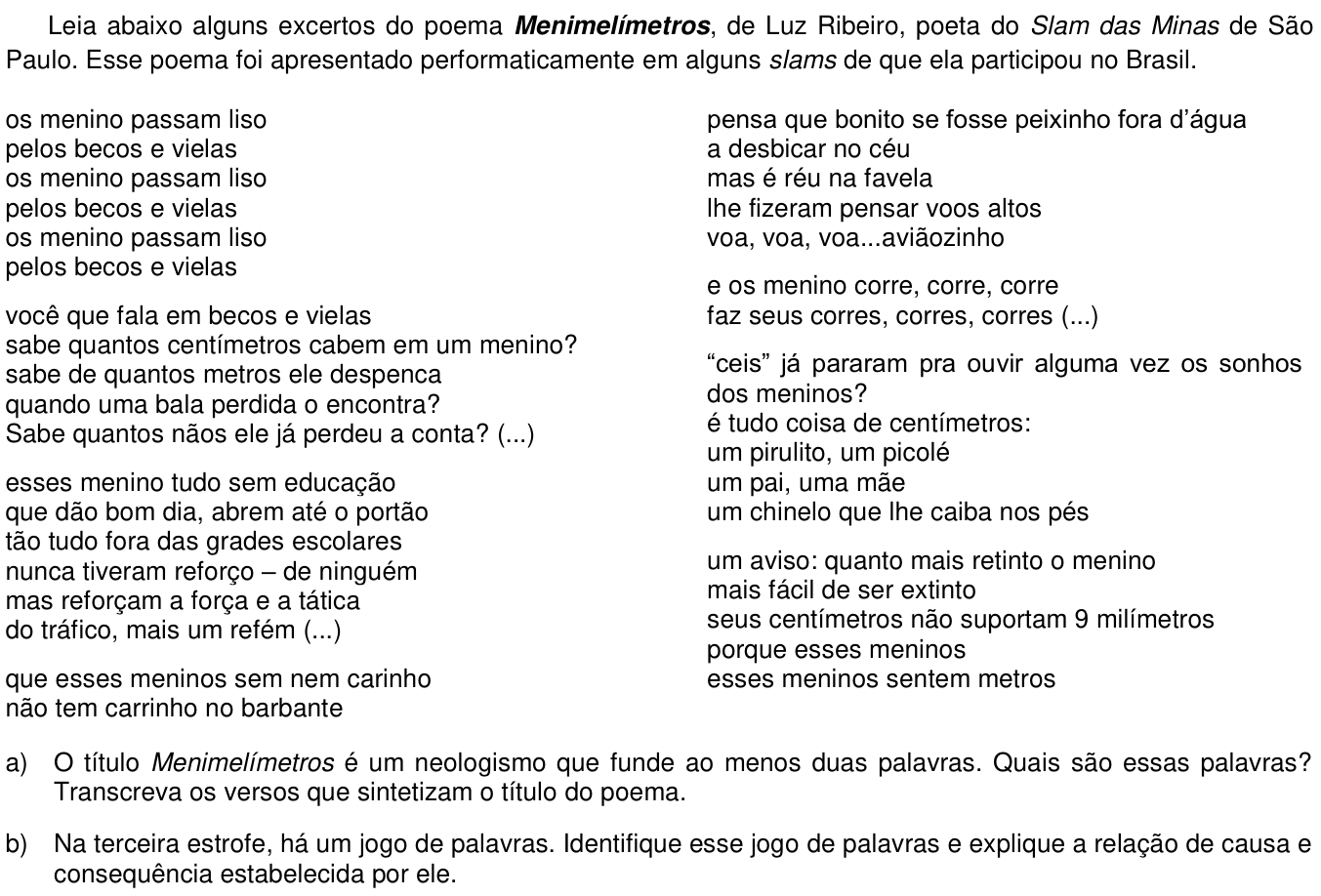 Questão 8 no caderno  da 2ª fase da UNICAMP 2021
