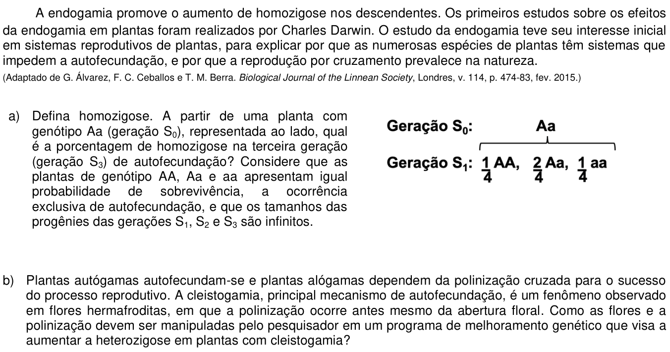 Questão 16 no caderno CB da 2ª fase da UNICAMP 2021