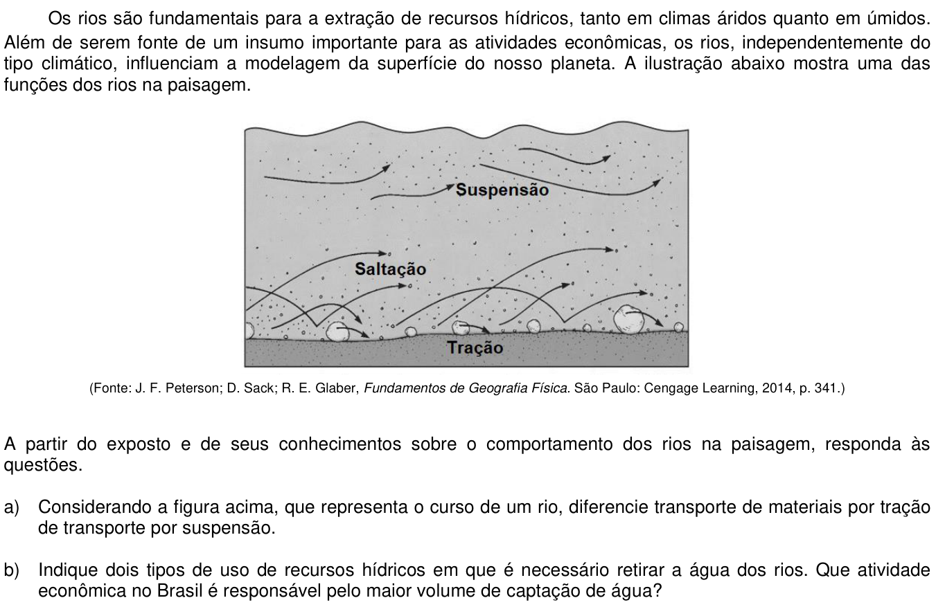 Questão 20 no caderno CH da 2ª fase da UNICAMP 2021