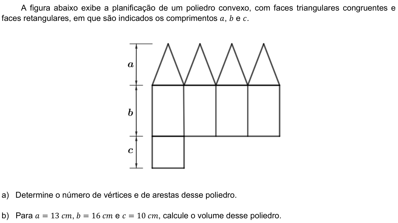 Questão 10 no caderno CB da 2ª fase da UNICAMP 2020