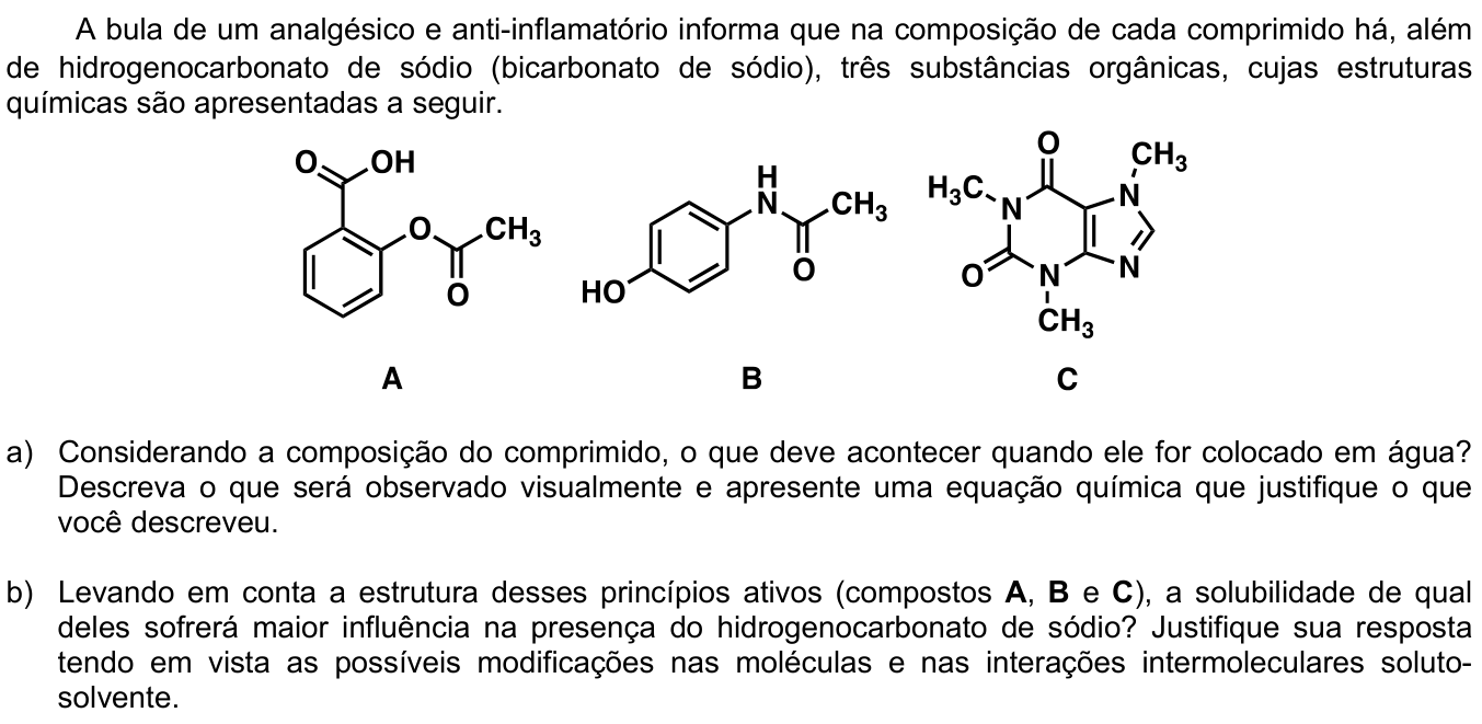Questão 17 no caderno CB da 2ª fase da UNICAMP 2020