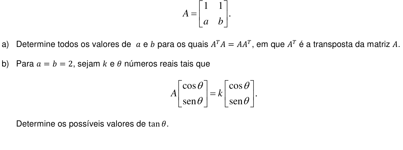 Questão 11 no caderno  da 2ª fase da UNICAMP 2019