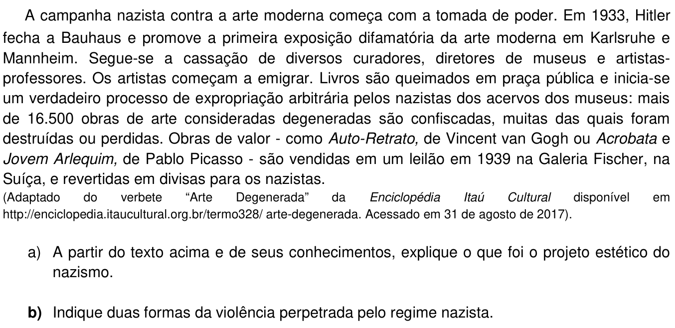 Questão 5 no caderno  da 2ª fase da UNICAMP 2018