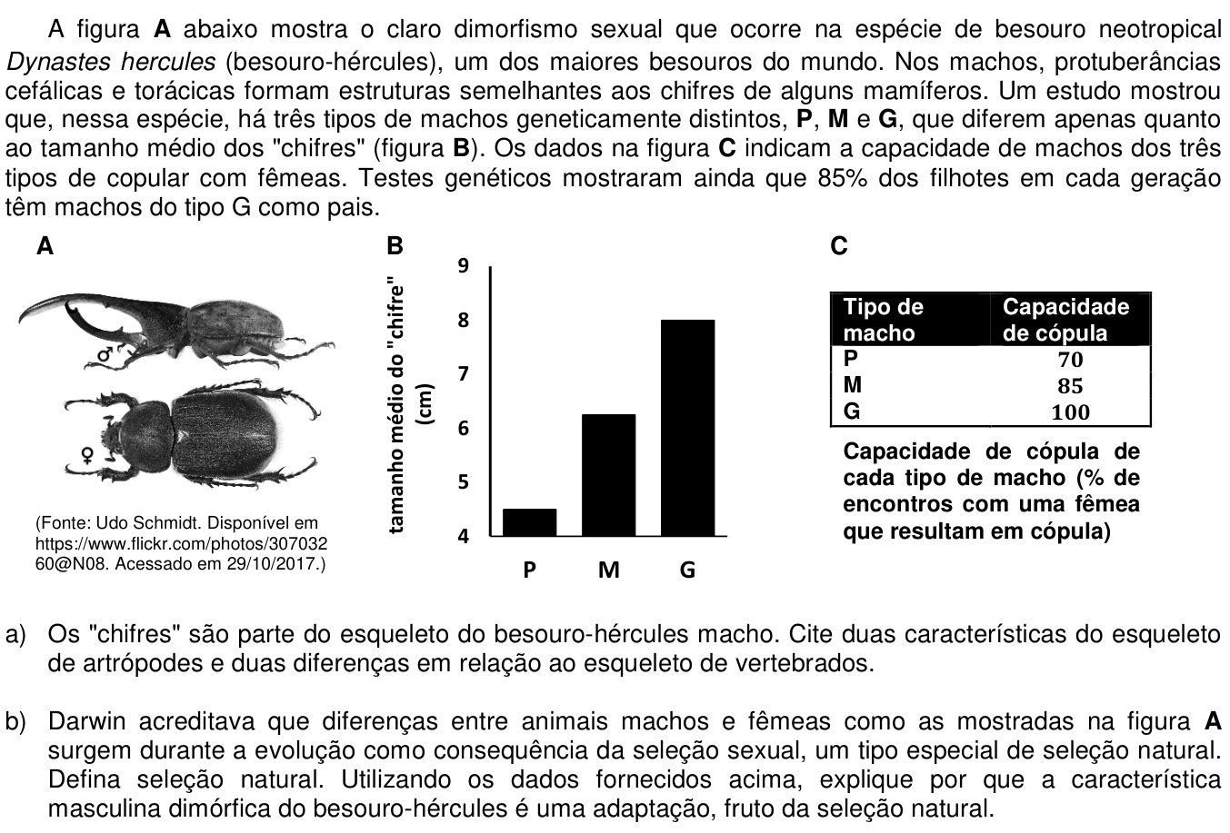 Questão 2 no caderno  da 2ª fase da UNICAMP 2018