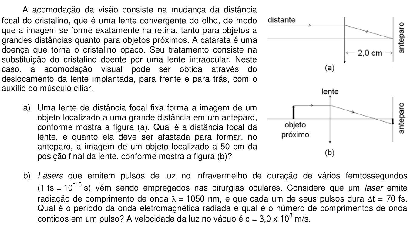 Questão 12 no caderno  da 2ª fase da UNICAMP 2018
