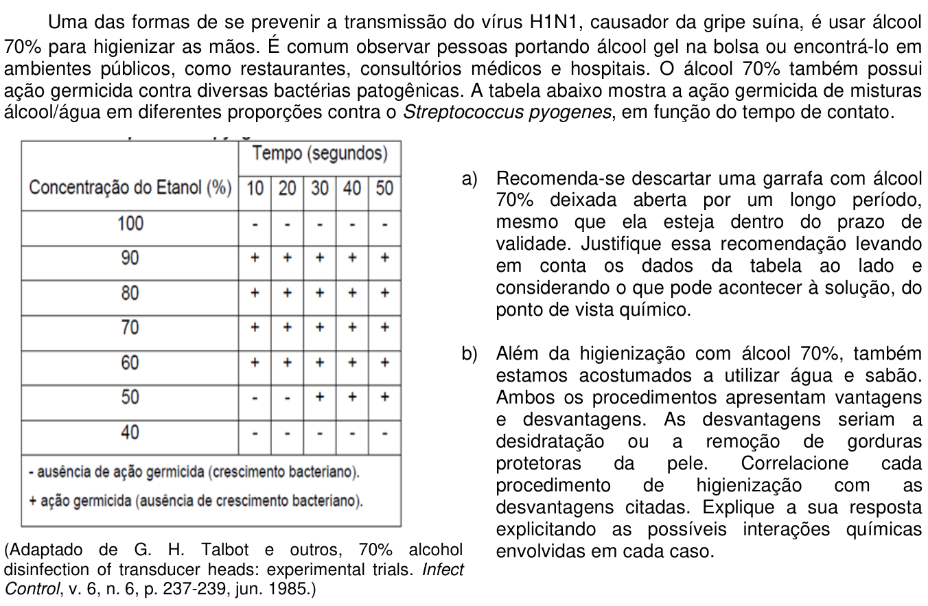 Questão 14 no caderno  da 2ª fase da UNICAMP 2018