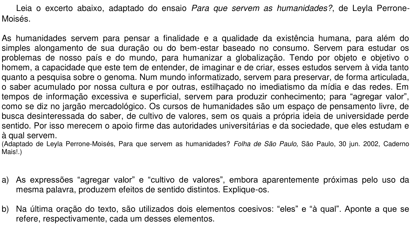 Questão 3 no caderno  da 2ª fase da UNICAMP 2017