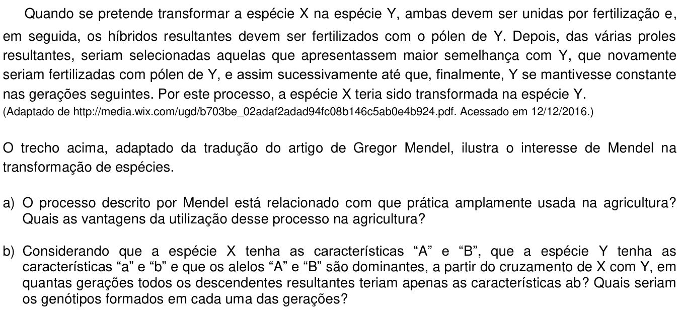 Questão 1 no caderno  da 2ª fase da UNICAMP 2017