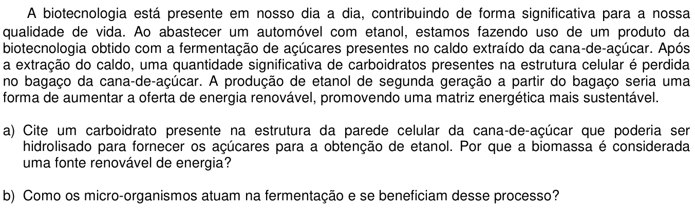 Questão 6 no caderno  da 2ª fase da UNICAMP 2017