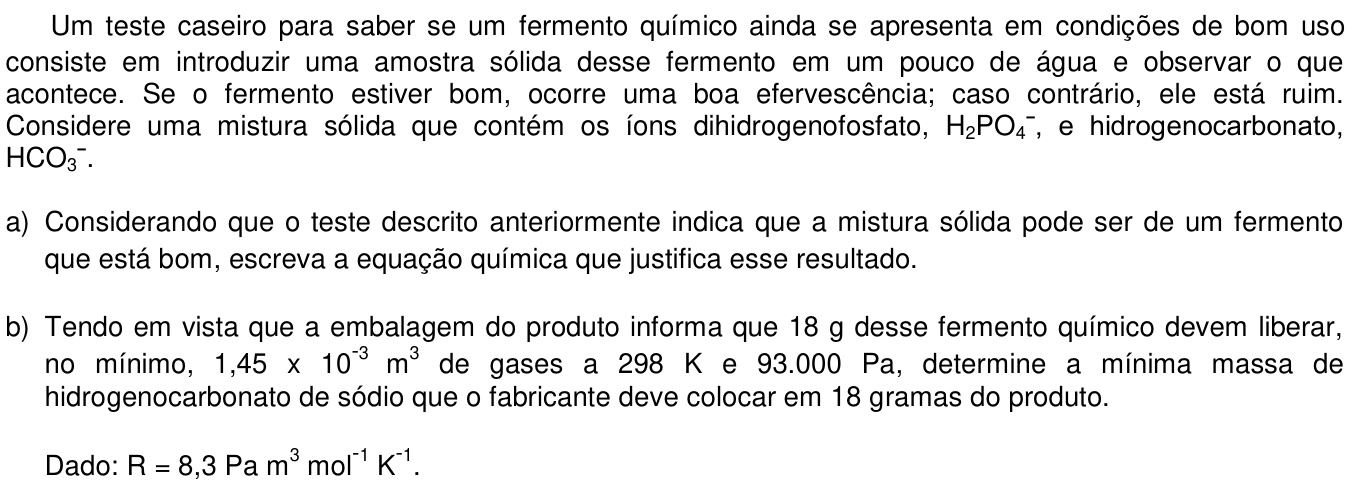 Questão 9 no caderno  da 2ª fase da UNICAMP 2017