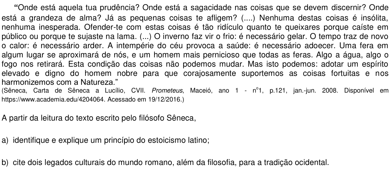 Questão 7 no caderno  da 2ª fase da UNICAMP 2017