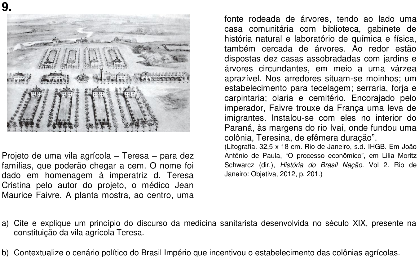 Questão 9 no caderno  da 2ª fase da UNICAMP 2017